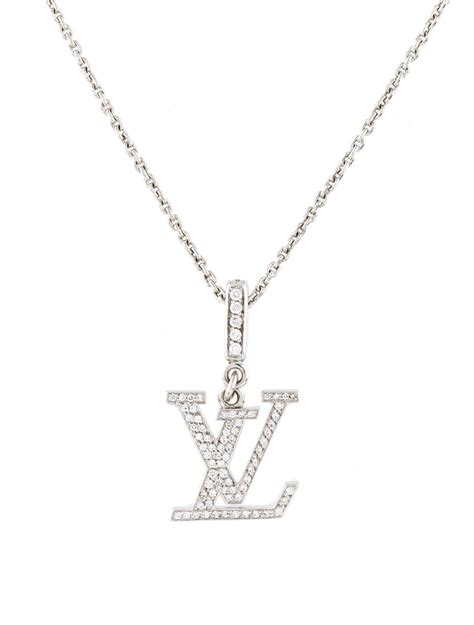 louis vuitton diamond logo|louis vuitton diamond necklace.